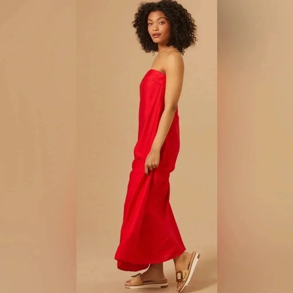 Altar'd State Red Alisha Maxi Dress NWT - Picture 5 of 8